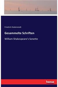 Gesammelte Schriften