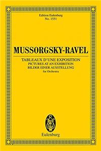 Pictures at an Exhibition: Instrumetnation by Maurice Ravel-study Score
