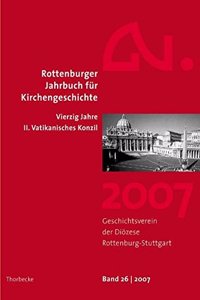 Rottenburger Jahrbuch Fur Kirchengeschichte