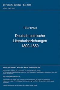 Deutsch-polnische Literaturbeziehungen 1800-1850