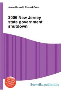 2006 New Jersey State Government Shutdown