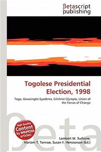 Togolese Presidential Election, 1998