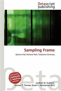 Sampling Frame