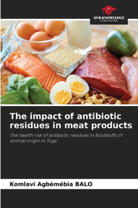 impact of antibiotic residues in meat products