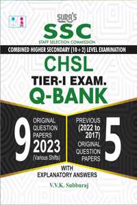 SSC CHSL Tier I Exam Question Bank with Answer Explanations, Previous Year Papers Guide
