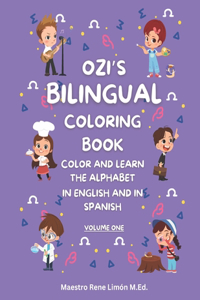 Ozi's Bilingual Coloring Book