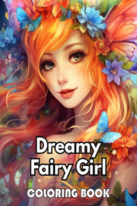Dreamy Fairy Girl Coloring Book