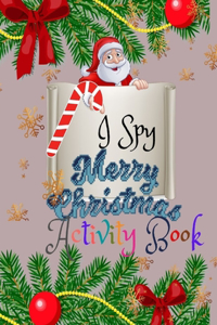 I Spy Merry Chrismas Activity Book