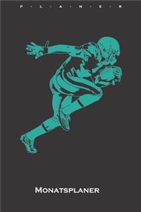 Footballspieler Monatsplaner