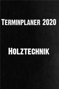 Terminplaner 2020 Holztechnik