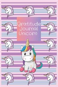 Gratitude journal Unicorn