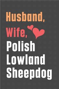Husband, Wife, Polish Lowland Sheepdog