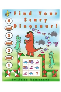 1 and 2, and 3, and 4, Find Your Scary Dinosaur!