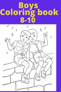 Boys Coloring book 8-10
