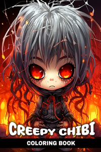 Creepy Chibi Coloring Book