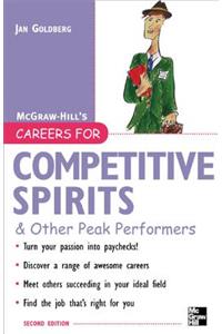 Careers for Competitive Spirits & Other Peak Performers