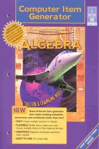 Algebra Computer Item Generator Book 1998 Copyright