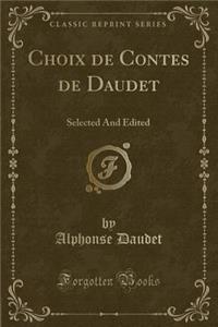 Choix de Contes de Daudet