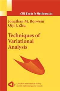 Techniques of Variational Analysis