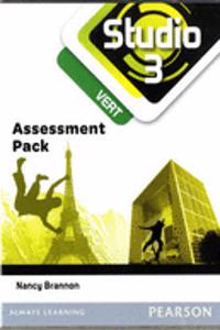 Studio 3 Vert Assessment CD-ROM (11-14 French)