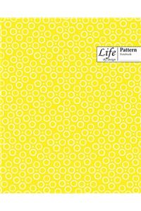 Ringed Dots Pattern Composition Notebook