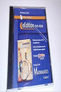 McDougal Littell Math Course 1 Georgia: Eedition DVD-ROM Course 1 2007