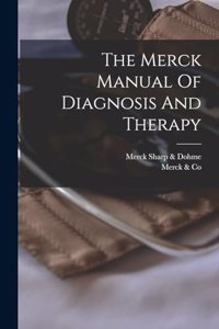 Merck Manual Of Diagnosis And Therapy