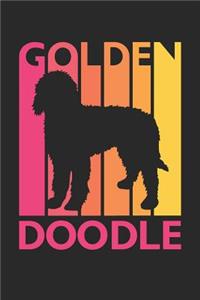 Vintage Goldendoodle Notebook - Gift for Goldendoodle Lovers - Goldendoodle Journal