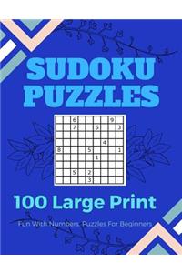 Sudoku Puzzles 100 Large Print