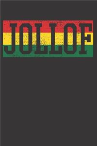 Africa Jollof Flag Notebook / Journal