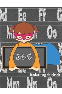 Isabelle Handwriting Notebook