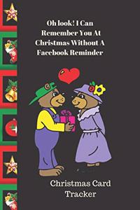 Oh look! I Can Remember You At Christmas Without A FaceBook Reminder Christmas Card Planner