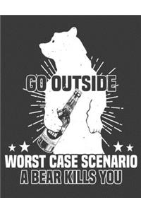 Go Outside Worst Case scenario A bear kills you