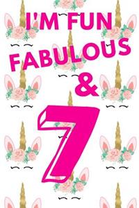 I'm Fun Fabulous & 7
