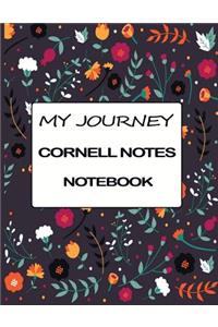 My Journey Cornell Notes Notebook