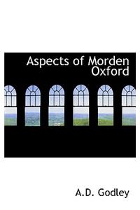 Aspects of Morden Oxford