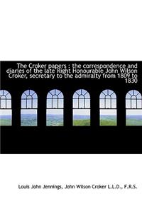 The Croker Papers