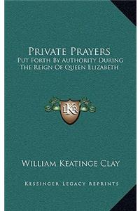 Private Prayers