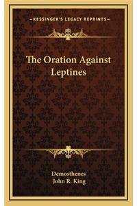 The Oration Against Leptines