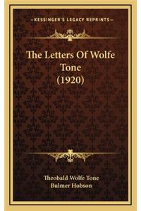The Letters of Wolfe Tone (1920)