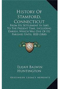 History Of Stamford, Connecticut