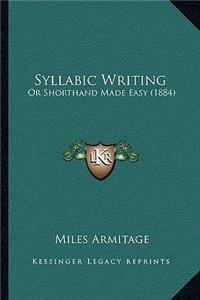 Syllabic Writing