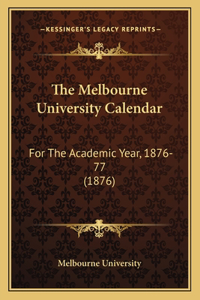 The Melbourne University Calendar