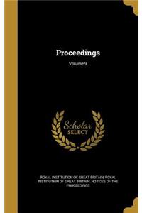 Proceedings; Volume 9