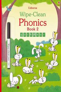 Wipe-clean Phonics book 2