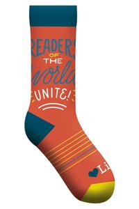 Readers of the World Unite Socks