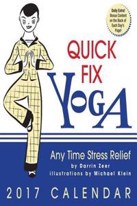 Quick Fix Yoga 2017 Calendar