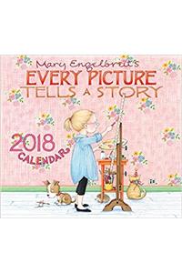 Mary Engelbreit 2018 Deluxe Wall Calendar: Every Picture Tells A Story