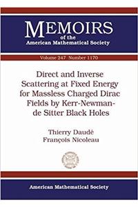 Direct and Inverse Scattering at Fixed Energy for Massless Charged Dirac Fields by Kerr-Newman-de Sitter Black Holes