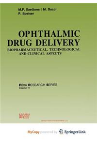 Ophthalmic Drug Delivery